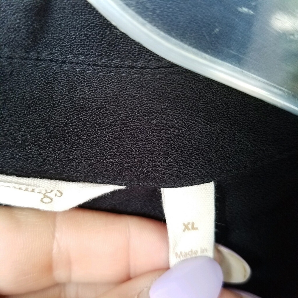 SOFT Surroundings XL Tunic Button Down - Picture 7 of 9